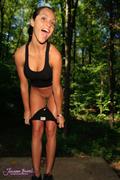 Janessa B - Working out in the woods-023bng7rsg.jpg